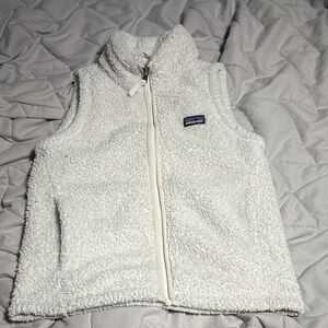Patagonia Off-White Fleece Vest